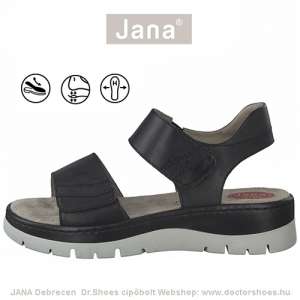JANA Revon fekete | DoctorShoes.hu