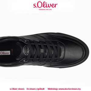 s.Oliver Sony black | DoctorShoes.hu