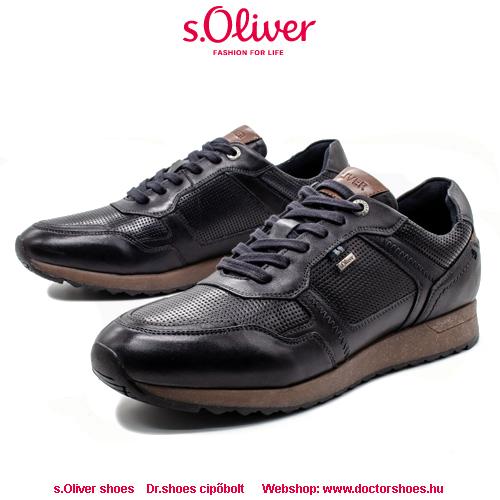 s.Oliver Ambrus black | DoctorShoes.hu