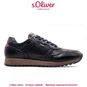 s.Oliver Ambrus black | DoctorShoes.hu